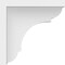 Ekena Millwork Standard Bryant Architectural Grade PVC Bracket, 5"W x 8"D x 8"H BKTP05X08X08BRY - alternate 2